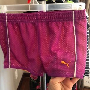 Girls Puma shorts, 5/$25 when bundled